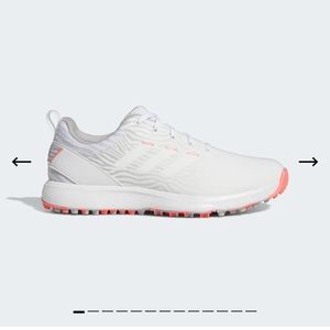 Adidas Womens S2G Spikeless Golf Shoes - worn once! Great condition - size 9!